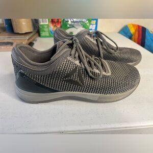 Reebok CrossFit Nano 8.0 Flexweave Gray Athletic Sneakers US Women's Size 6.5